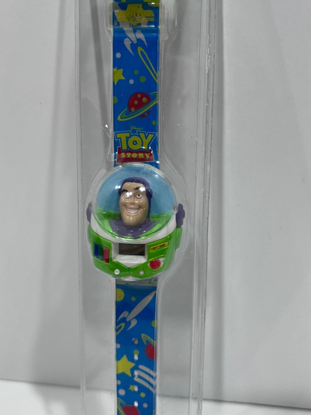 Buzz Lightyear Toy Story Watch Fantasma Disneyana collectible vintage 90s-SEALED
